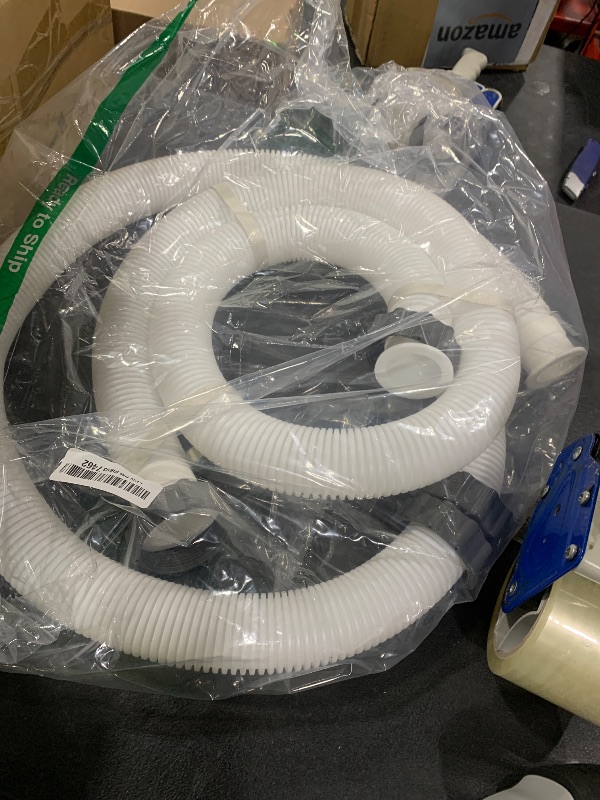 Photo 1 of 1.5" Pool Pump Hose for Coleman Intex, 1.5 inch Pool Hoses for Above Ground Pools 29060E Pool Filter Hoses for Sand Filter Pumps & Saltwater Systems, 59" Long Replacement Hoses (2 Pack)