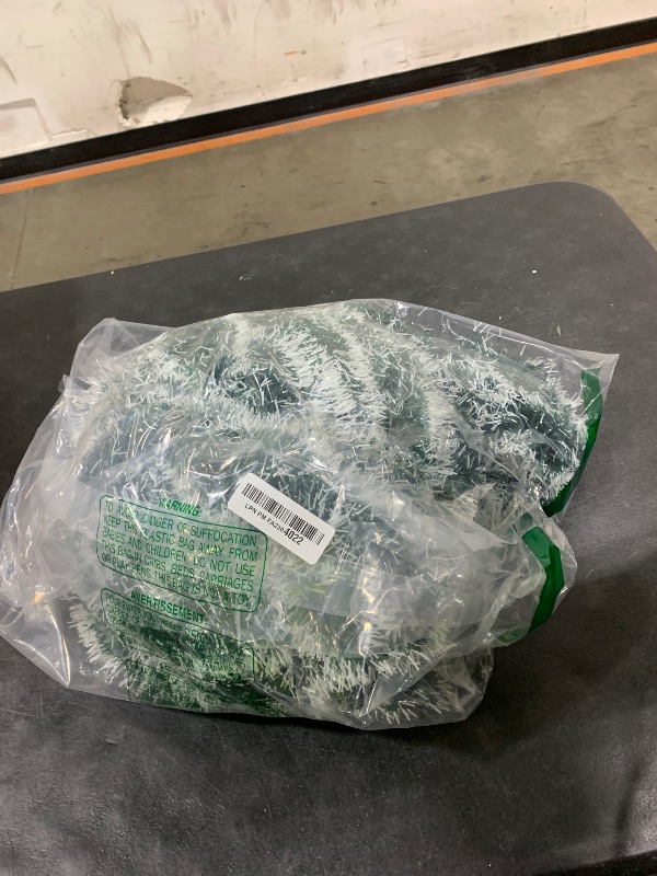 Photo 1 of 100Ft Christmas Garland - Xmas Tree Decorations, Christmas Tinsel Decorations for Indoor&Outdoor Home Decor, Christmas Metallic Twist Garland Ceiling Hanging Decorations for New Year(Green)