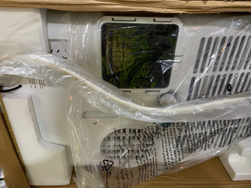 Photo 1 of 14,000 BTU Portable Air Conditioner and Heater, Smart Inverter Portable AC Units with Remote, Dual Hose, Dehumidifier, and Fan for Rooms Up to 750 Sq. Ft, Self Evaporation System, Utra Quite 42dB