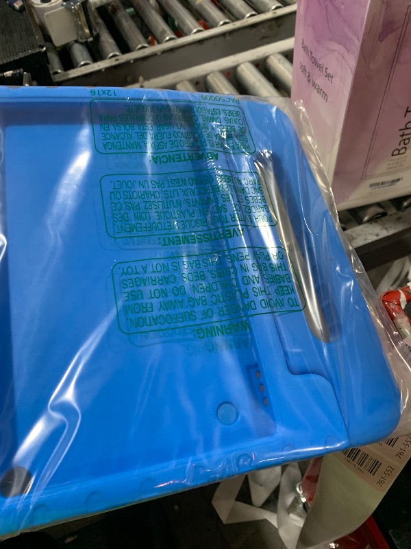 Photo 1 of 10 inch Tablet case for Kids,Riaour - Light Weight Shock Proof Handle Stand Kids Friendly Case for 10 Tablet.(13th/11th Generation, 2023/2021 Release)(Incompatible with iPad Samsung).(Blue)