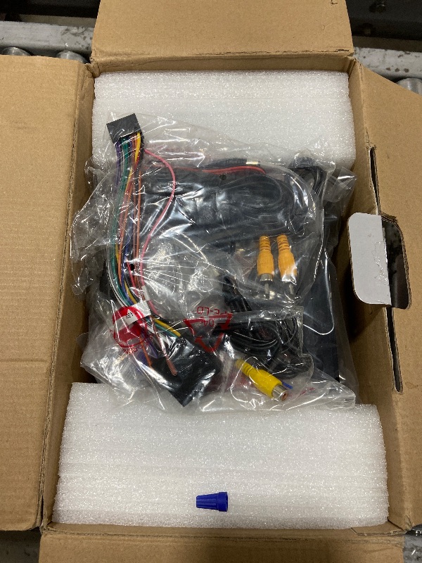 Photo 2 of Haudio 10.1 Inch Android 13 Car Stereo with Rotatable Touch Screen, Wireless CarPlay & Android Auto, 2G+32G, Single Din, for Ford F150, Chevy Silverado, Toyota Tacoma, Bluetooth, GPS, Backup Camera