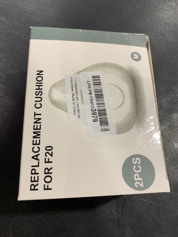 Photo 1 of 2 Pack Replacement Cushion Compatible with ResMed AirFit F20 Medium, F20 Full Face CPAP Mask Cushion Supplies, Ultra-Soft & Durable, Covers Nose and Mouth (2)