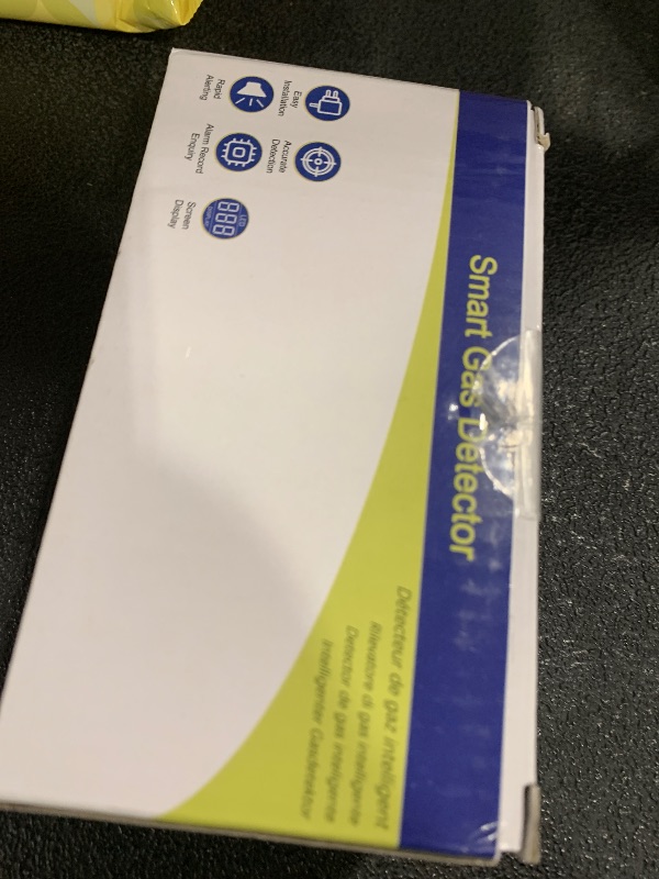 Photo 1 of 2 Pack Carbon Monoxide Detector, Plug-in Wall Carbon Monoxide Gas Detector, Portable Carbon Monoxide Detector with Digital Display LED, CO Alarm Monitor with Audible and Visual Alarm Test Mute Button