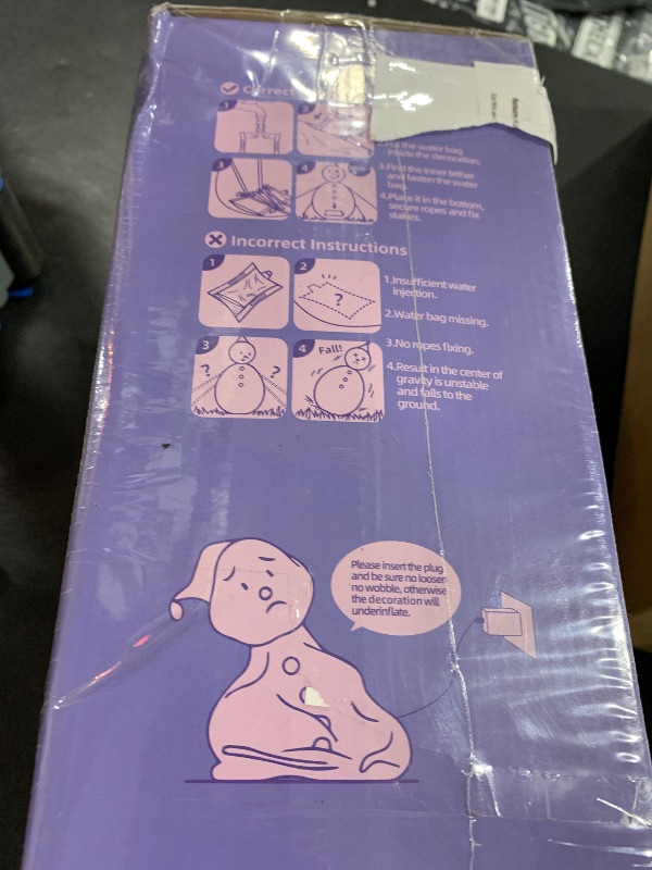 Photo 1 of 12FT Giant Christmas Inflatables Nutcracker Decoration Outdoor Soldier Blow Up Yard Decor Built-in LED Lights for Garden Yard Lawn Indoor Holiday Xmas New Year Gifts, Winter Outdoor Xmas Decor