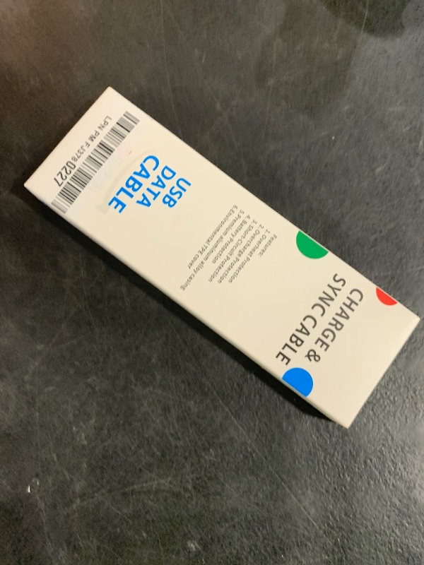 Photo 1 of LED iPhone Charger Cord Light Up Lightning Cable | MFi Certified Apple Charger | Cool USB Fast Charging for iPhone 12 11 Pro Max XR X SE 8 Plus, iPad iPod and More (Blue, 6ft)