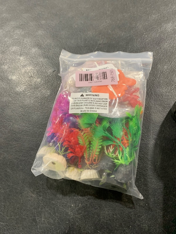 Photo 1 of 16 PCS Sea Ocean Cake Toppers Under the Sea Ocean Animals Birthday Cake Decorations for Sea Ocean Theme Baby Shower Birthday Party Supplies (Ocean)