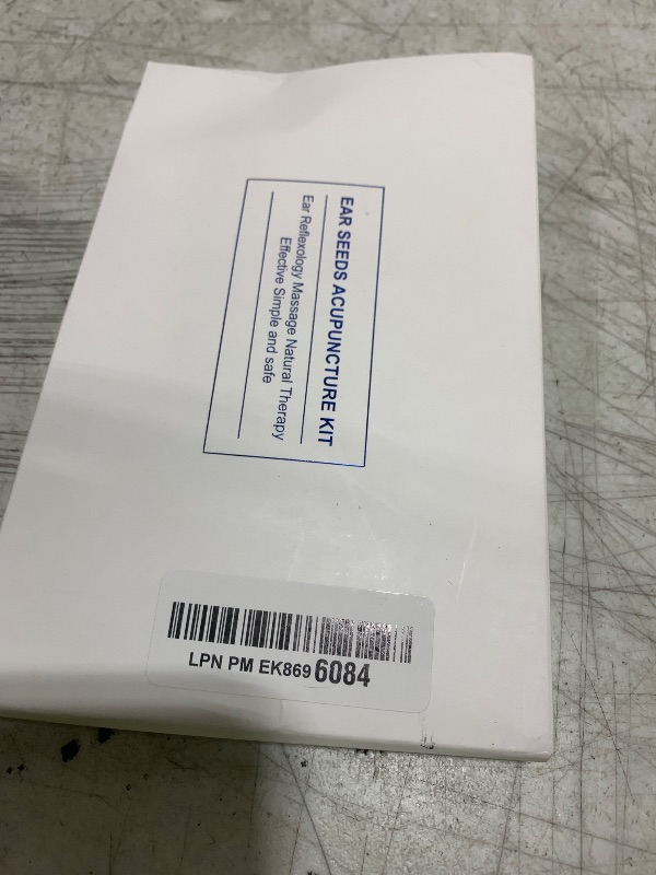 Photo 1 of 1200Pcs Ear Seeds Acupuncture Kit, Auricular Sticker Kit with Ears Seed, Acupuncture Pen, Acupressure Ear Chart, Tweezers