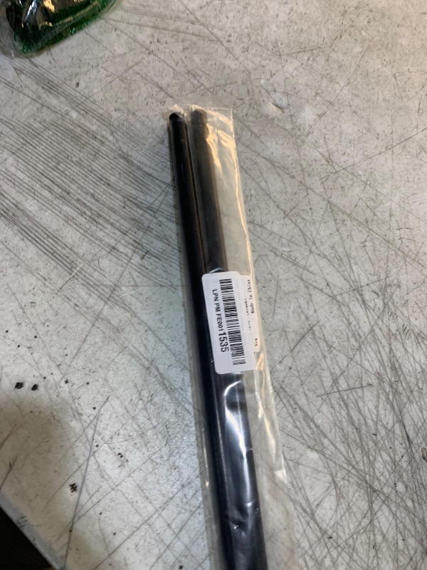 Photo 1 of (2 Pcs) Round Acetal Copolymer Rods - 1/2 -Inch Diameter and 12-Inch Length Opaque Black Acetal Copolymer (POM) Plastic Round Rod