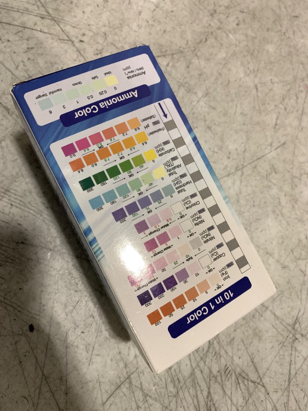 Photo 1 of 11 in 1 - Aquarium Test Strips | 950 Tests - 150 Strips | Fish Tank Aquariums Water Test Kit & ebook | Aquarium Thermometer | Fish Tank Water Testing Kit Includes 50 Ammonia Strips | Versatile Usage