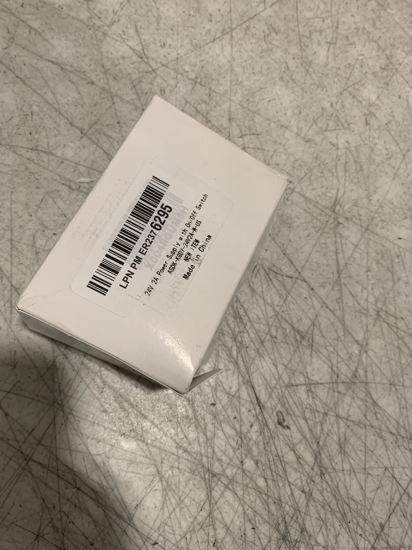 Photo 1 of 24V 2A Power Supply, 48W 24 Volt DC Power Adapter with On/Off Switch, 110V AC to 24V Transformer Plug for LED Strip Lights with 5.5x2.1mm DC Female Connector