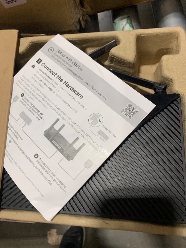 Photo 3 of TP-Link AX1800 WiFi 6 Router (Archer AX21) – Dual Band Wireless Internet, Gigabit, Easy Mesh, Works with Alexa - A Certified for Humans Device, Free Expert Support