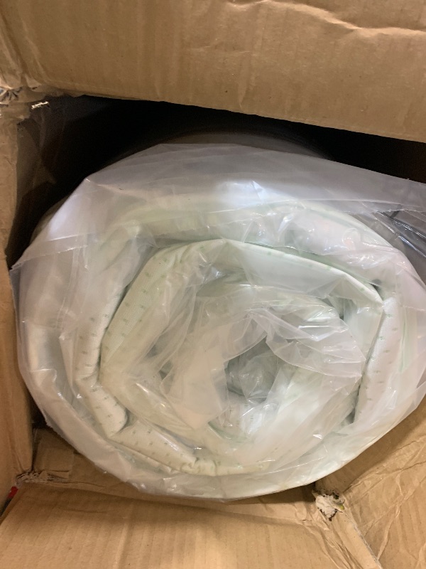 Photo 1 of ZINUS 12 Inch Full Green Tea Memory Foam Mattress [New Version], Fiberglass free, Medium Firm Feel, Zoned Pressure Relief, Certified Safe Foams & Fabric, Mattress in A Box