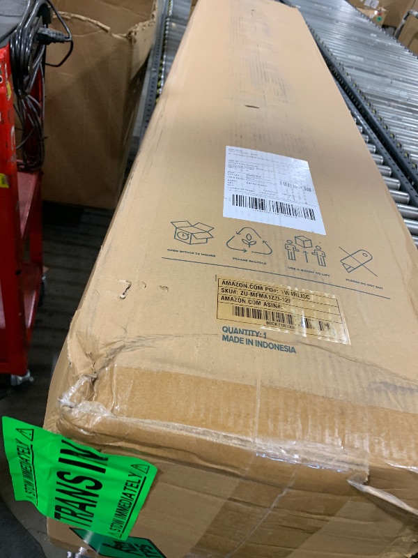 Photo 1 of ZINUS 12 Inch Full Green Tea Memory Foam Mattress [New Version], Fiberglass free, Medium Firm Feel, Zoned Pressure Relief, Certified Safe Foams & Fabric, Mattress in A Box