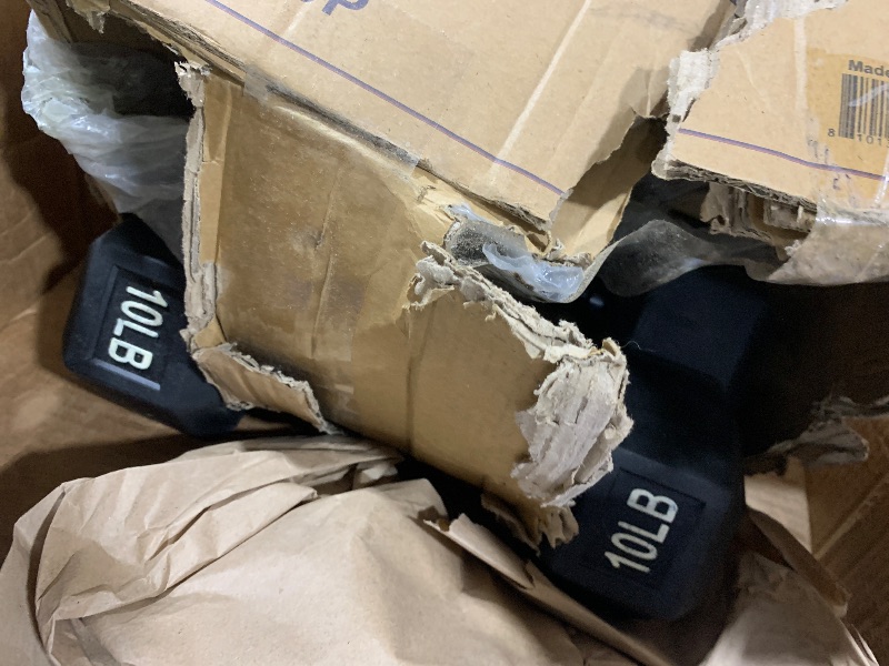 Photo 1 of Neoprene Dumbbell Hand Weights for Exercise and Muscle Toning 10L