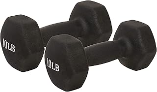 Photo 1 of Neoprene Dumbbell Hand Weights for Exercise and Muscle Toning 10L