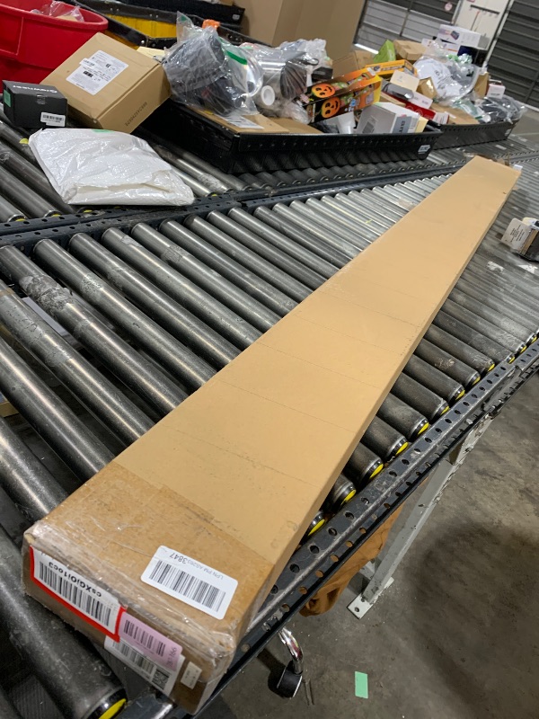 Photo 1 of **INCOMPLETE, DAMAGED** JOMITOP 8 ft Led Shop Light Fixture 120W 14400 Lumens 6500K Cold White T8 V Shaped Integrated Led Tube Light 4 Rows Cooler Door Light, Warehouse Super Bright White Pack of 10