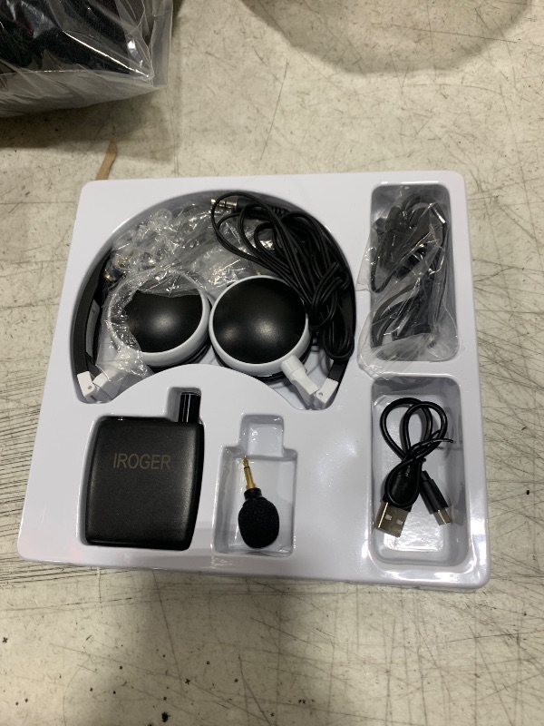 Photo 1 of IROGER Rechargable Hearing Amplifier for Seniors, Personal Sound Amplifier with Directional Mic,Headphone,Mini Earphone