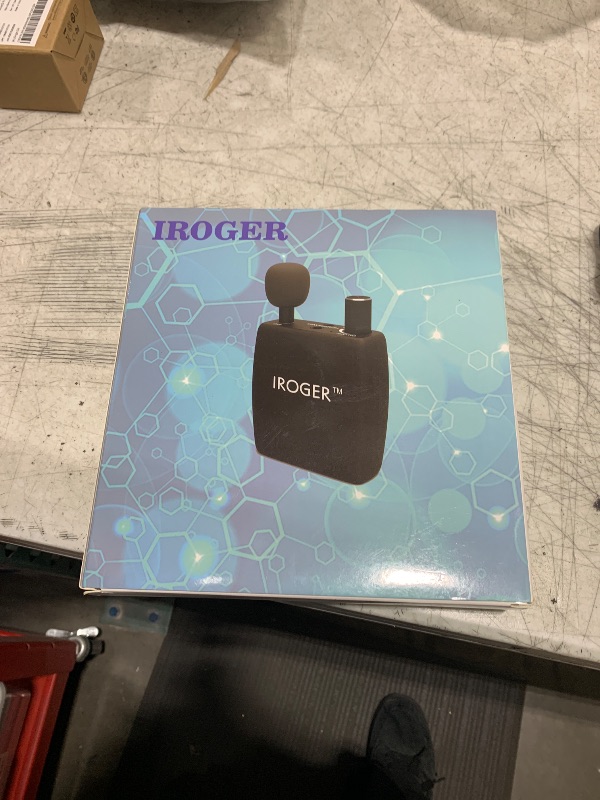 Photo 1 of IROGER Rechargable Hearing Amplifier for Seniors, Personal Sound Amplifier with Directional Mic,Headphone,Mini Earphone