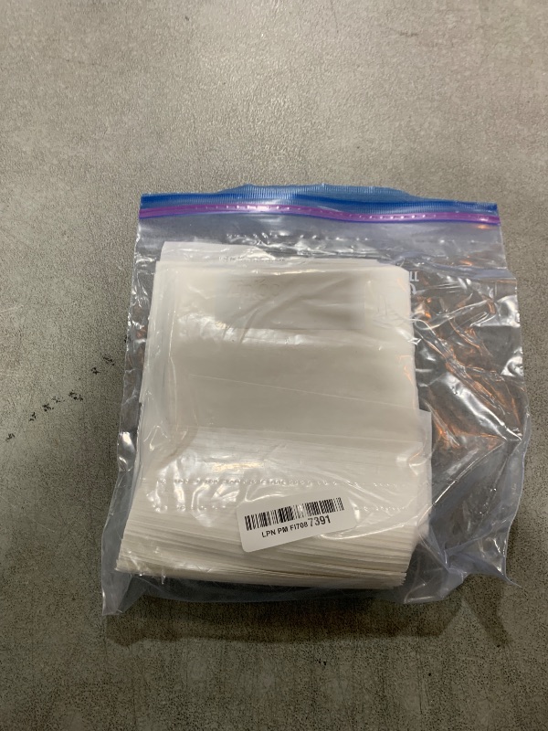 Photo 1 of 100 Pcs Paper Shredder Lubricant Sheets Paper Shredder Oil Lubricant for Cross-Cut and Micro-Cut, 6 x 8.50 x 0.031 Inch