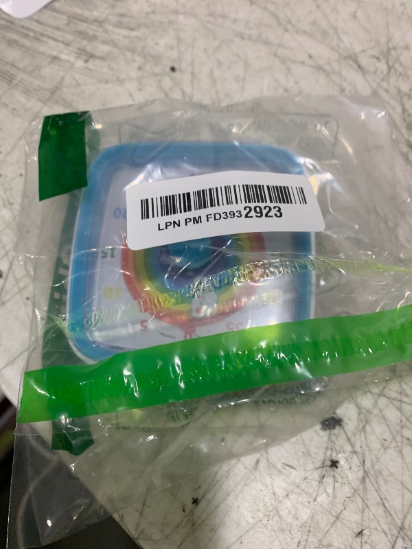 Photo 1 of Yunbaoit Visual Timer with Night Light, 60-Minute Rainbow Countdown Timer for Kids and Adults, Time Management Tool for Home, School, Kitchen, or Office (Blue)