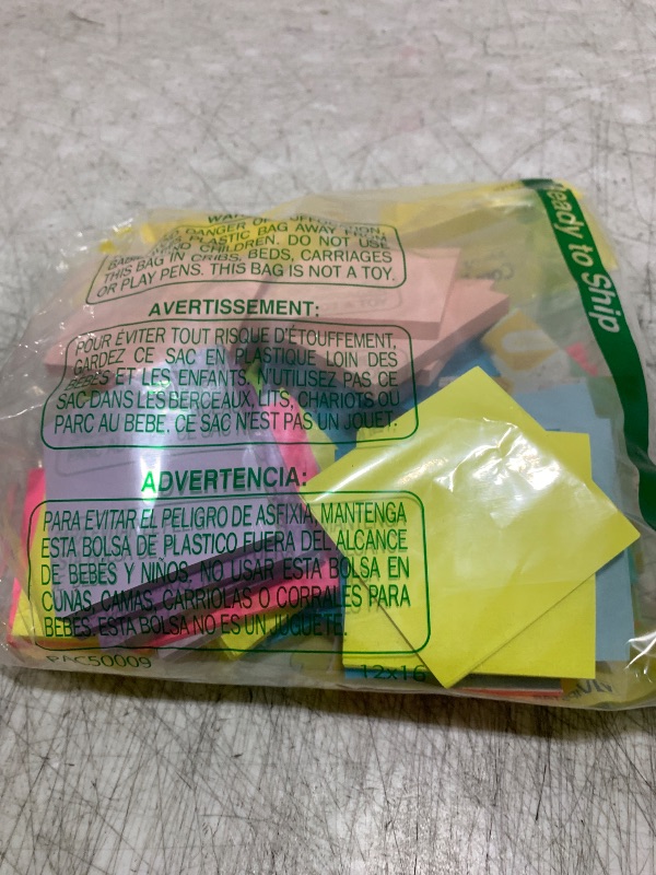 Photo 1 of (36 Pack) Sticky Notes 3x3 in Post, 9 Bright Colors Self-Stick Note Pads it, Strong Adhesive, Easy to Post for Home, Office, Notebook