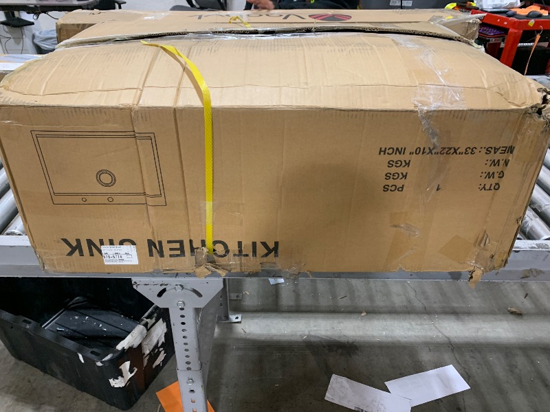 Photo 1 of 33 Inch Black Drop In Kitchen Sink Workstation-iAnomla 33x22 Black Kitchen Sink Drop In Topmount Quartz Composite Sinks Deep Single Bowl with Cutting Board