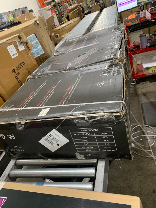 Photo 1 of THERUN Incline Treadmill, Treadmills for Running and Walking, 300 lbs Weight Capacity Folding Treadmill with 0-15% Auto Incline, Wide Belt, 3.5 HP, App, Heart Rate, Orange