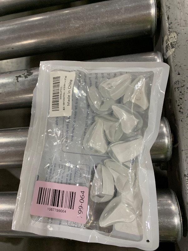 Photo 1 of 10 Pack Transparent Corner Protectors - Baby Safety Edge Guards for Furniture, Clear Sharp Corner Covers for Dining Table Baby Proofing