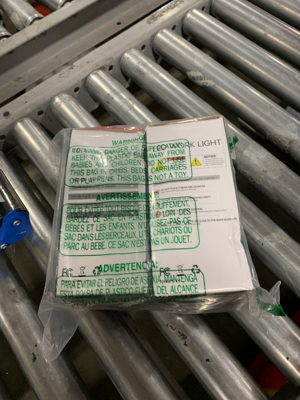 Photo 1 of Ecarke 2PCS LED Work Light Compatible with Milwaukee18V Battery, Upgrade 112W Cordless Work Lights 11200LM of Flashlight Battery Light with Low Voltage Protection & Type-C & USB-A Charger Port