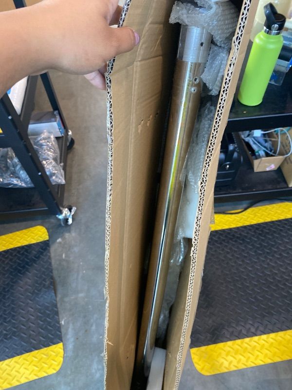 Photo 1 of *UNTESTED*
C Stand with Boom Arm Stainless Steel C Light Stands Heavy Duty, Max Height 10.5ft/320cm, with 4.2ft/128cm Holding Arm, for Photography Studio, Reflector, Umbrella, Softbox