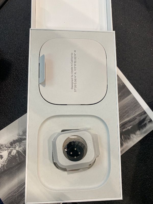 Photo 1 of ** FACTORY SEALED**************Apple Watch Ultra 3 [GPS + Cellular 49mm] Running & Multisport Smartwatch w/Rugged Titanium Case w/Anchor Blue Ocean Band. Satellite Communications, Advanced Health & Fitness Tracking