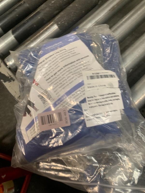 Photo 1 of ?EZ Assistive Divided Leg Patient Lift Sling for Toileting & Commode – Wide Hygiene Access, Heavy Duty 500 lb Capacity, Fits Most Lifts