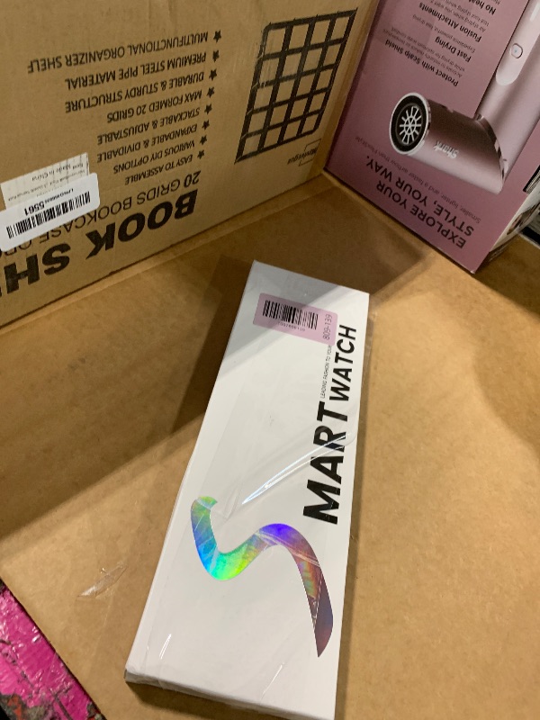 Photo 1 of ** SOLD AS IS, NO REFUND/RETURN** SEE COMMENTS!
Smart Watch for Android/iPhone, 5ATM Fitness Watches for Women with 110+ Sports Modes, Bluetooth Calls/Messages/App Notifications, Health Monitor Blood Pressure/Heart Rate/SpO2/Sleep, Gifts for Women