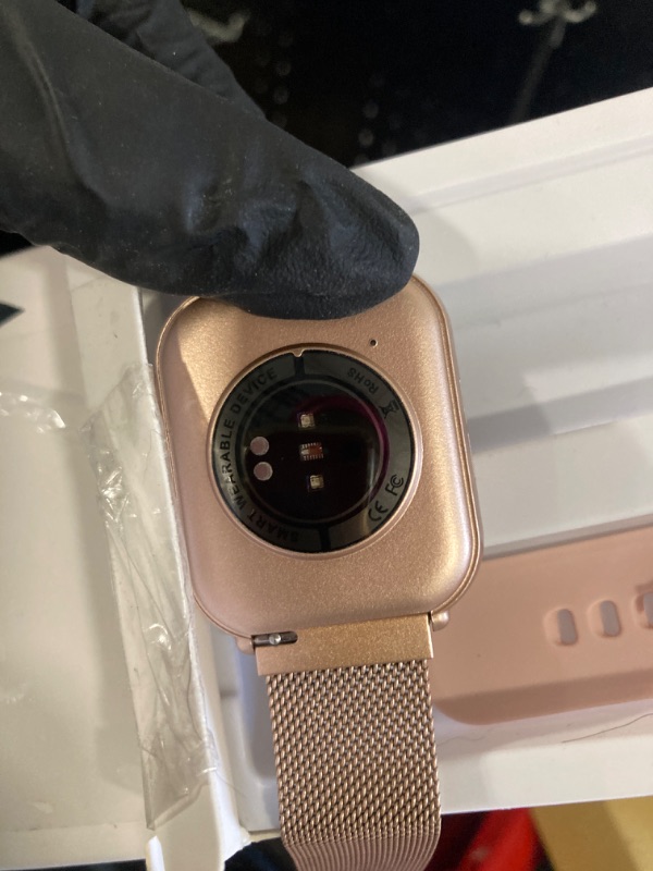 Photo 1 of ** SOLD AS IS, NO REFUND/RETURN** SEE COMMENTS!
Smart Watch for Android/iPhone, 5ATM Fitness Watches for Women with 110+ Sports Modes, Bluetooth Calls/Messages/App Notifications, Health Monitor Blood Pressure/Heart Rate/SpO2/Sleep, Gifts for Women