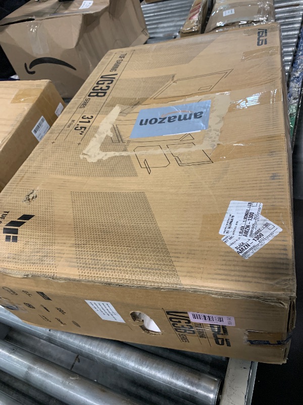 Photo 1 of *******SCREEN IS BROKEN///////MISSING PIECES***NO RETURN***ASUS TUF Gaming 31.5” 1440P Curved HDR Gaming Monitor (VG32WQ3B) – QHD (2560 x 1440), 180Hz, 0.5ms, 1500R, Extreme Low Motion Blur, FreeSync, 90% DCI-P3, Shadow Boost, DisplayWidget, 3 yr Warranty