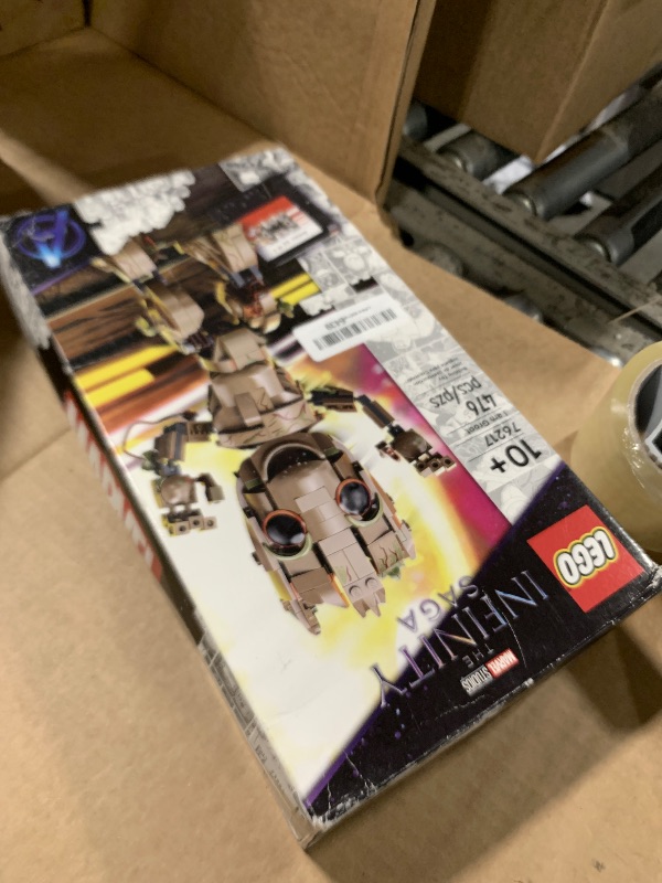 Photo 1 of **Missing parts**
Lego Marvel I am Groot 76217 Building Toy Set - Action Figure from The Guardians of The Galaxy Movies, Baby Groot Model for Play and Display, Great for Kids, Boys, Girls, and Avengers Fans Ages 10+