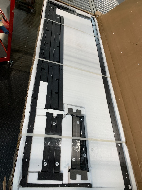 Photo 1 of *** MISSING PARTS / NO RETURN **** YITAHOME Queen Size Bed Frame with 4 Drawers and RGB LED Lights, Velvet Upholstered Platform Bed with Charging Station and Storage Headboard, No Box Spring Needed, Easy Assembly, Black