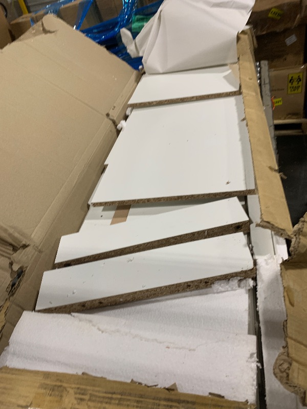 Photo 1 of ** UNTESTED / NO RETURN *** Sauder HomePlus Storage Cabinet/ Pantry cabinets, Soft White finish