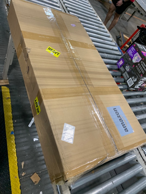 View 2 of ***PARTIAL SET*** Portable DJ Booth 40" x 20", DJ Facade Table with Black/White Light Scrims, Foldable DJ Stand for Laptop and Controller,with Carry Bag, Cable Hole, Perfect for Bars, Clubs, Party, Private Events
