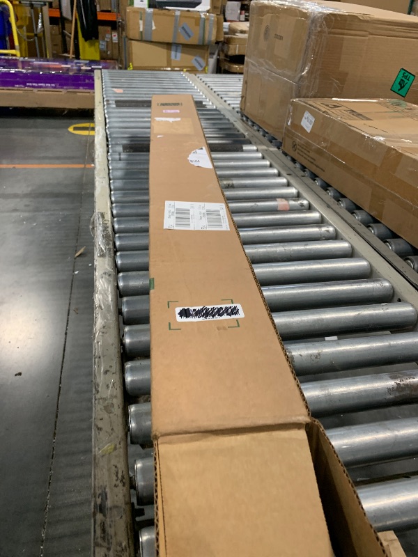 Photo 1 of ***MISSING HARDWARE, MINOR DAMAGE, SELLING FOR PARTS AS IS, FINAL SALE***KALYSIE Cordless Zebra Blinds for Windows, Free-Stop Pull Down Roller Window Shades with Valance, Light Filtering Dual Layers Sheer Shades for Home and Office, White, 35" W x 72" H**