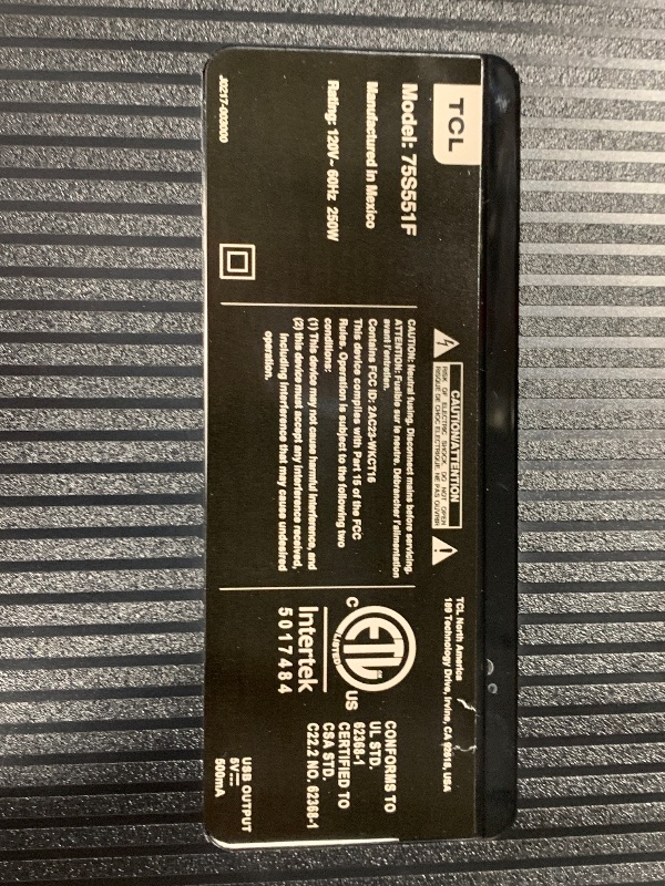 Photo 1 of ** NEW*** TCL 75-Inch Class S5 UHD 4K LED Smart TV with Fire TV (75S551F, 2024 Model), Dolby Vision and Atmos, HDR PRO+, Alexa Built-in with Voice Remote, Apple AirPlay 2 Compatibility, Streaming Television