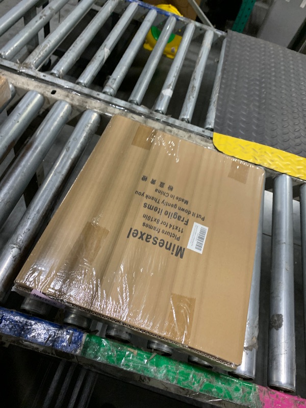 Photo 1 of ***FACTORY SEALED***
Minesaxel 11x14 Glitter Picture Frame with Mat for 8x10, HD Real Glass Pastel Sparkle Photo Frames, Colorful Cute Fun or Unique 11 by 14 Artwork Frame for Tabletop or Wall Display Yellow 2 Pack