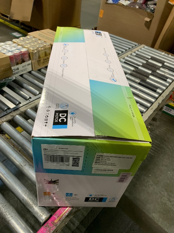 Photo 1 of ***FACTORY SEALED***
Sofucor Ceiling Fans with Lights and Remote, 66 Inch Modern Ceiling Fans for Bedroom Living Room, Low Profile Outdoor Ceiling Fans for Patios, Dimmable LED Chandelier, Reversible Blades, ETL