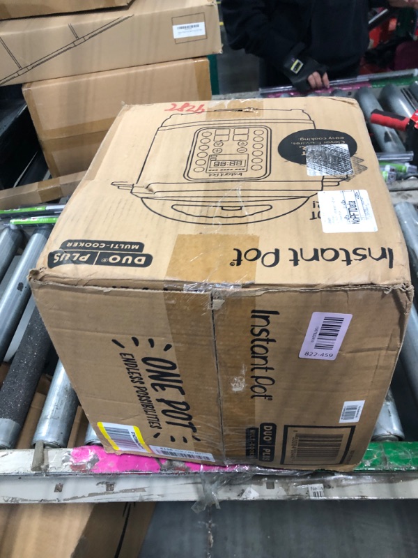 Photo 1 of ***Non functional / parts only / display dead*** FINAL SALE NO RETURN** Instant Pot Duo Plus 9-in-1 Multicooker, Pressure Cooker, Slow Cook, Rice Maker, Steamer, Sauté, Yogurt, Warmer & Sterilizer, Includes App With Over 800 Recipes, Stainless Steel, 6 Q