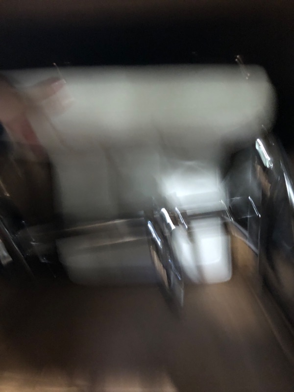 Photo 1 of ***8JUST ONE CHAIR****Yaheetech Bar Stools, PU Leather Adjustable Swivel Barstools, Hydraulic Kitchen Counter Height Bar Chairs with Armrest and Back for Bar, Kitchen, Dining Room, White