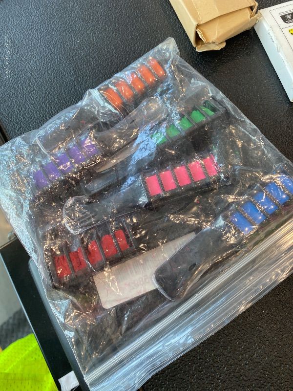 Photo 1 of *MINOR DAMAGE - USED*
New Hair Chalk Comb Temporary Hair Color Dye for Girls Kids, Washable Hair Chalk for Girls Age 4 5 6 7 8 9 10-12 Birthday Christmas New Year Cosplay Hair DIY Party