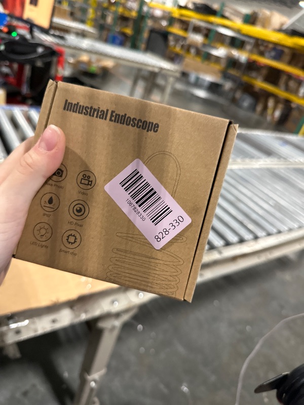 Photo 1 of [Dual-Lens] Endoscope Camera with Light, 1920P HD Borescope with 8+1 Adjustable LED Lights, IP67 Waterproof 16.5FT Semi-Rigid Snake Cord Inspection Camera for iPhone, iPad and Android Phone (Type C)