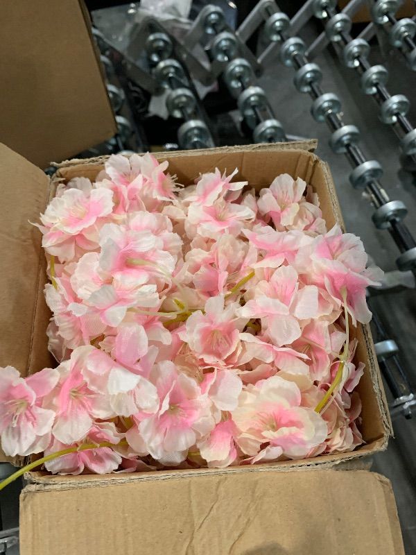 Photo 1 of ** SOLD AS IS, NO REFUND/RETURN** SEE COMMENTS!
Cherry Blossom String Lights Artificial Flowers Outdoor Hanging Silk Flowers Garland for Wedding Party Home Bedroom Decor Pink Room Decor Aesthetic