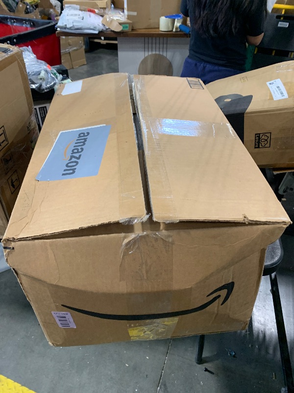 Photo 1 of ****NEEDS CLEANING**** IOHOUZE Abstract Area Rugs 9x12 Ft Washable Large Rugs for Living Room, Non Slip Dining Room Rug, Printed Faux Wool Rugs for Bedroom, Floor Carpet for Office Nursery Playroom, Orange Grey