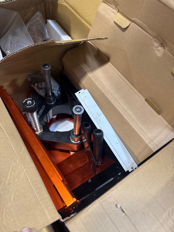 Photo 1 of **MISSED PARTS**
O'SKOOL Slab Flattening Router Sled 3-Axis Gantry Jig with 3.5" Router Lift for Flattening live edge slabs, table tops, river tables, cutting boards and workbenches, RTA012